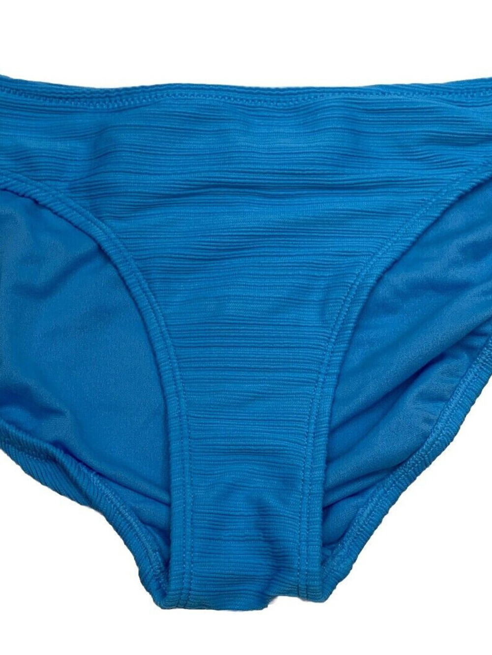 JESSICA SIMPSON Women's Side Shirred Bikini Bottom Caspian Size L Underwear